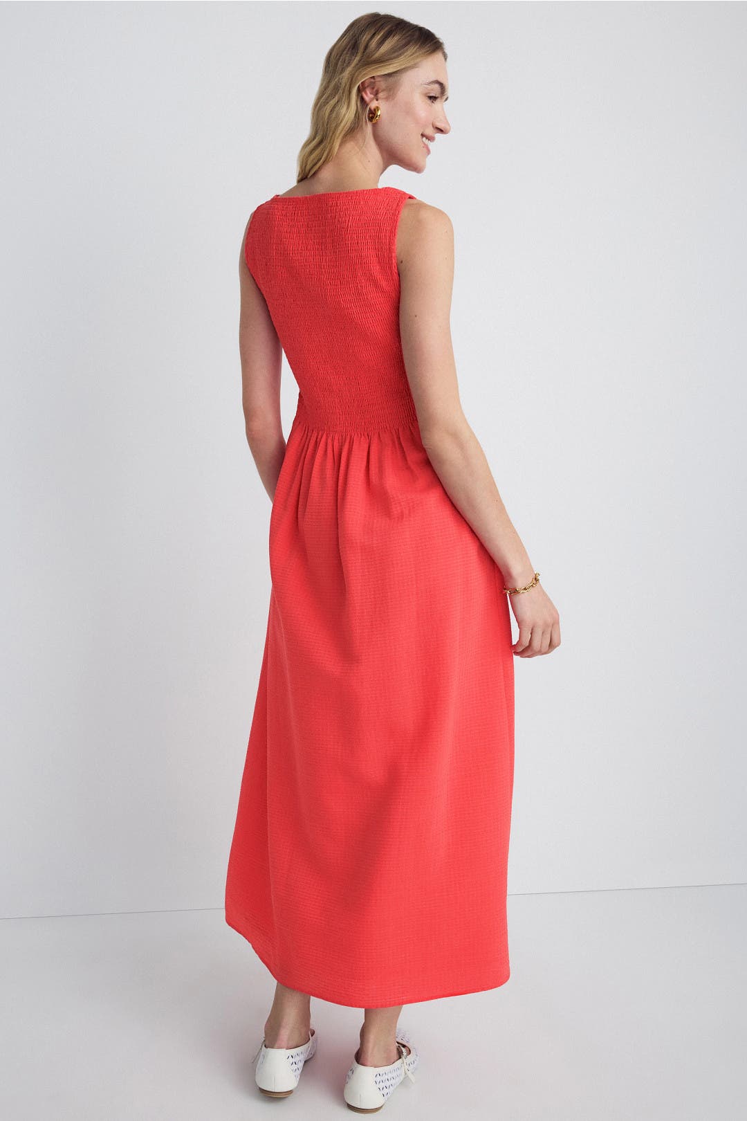 Red Cosima Nap Dress by Hill House Home | Rent the Runway