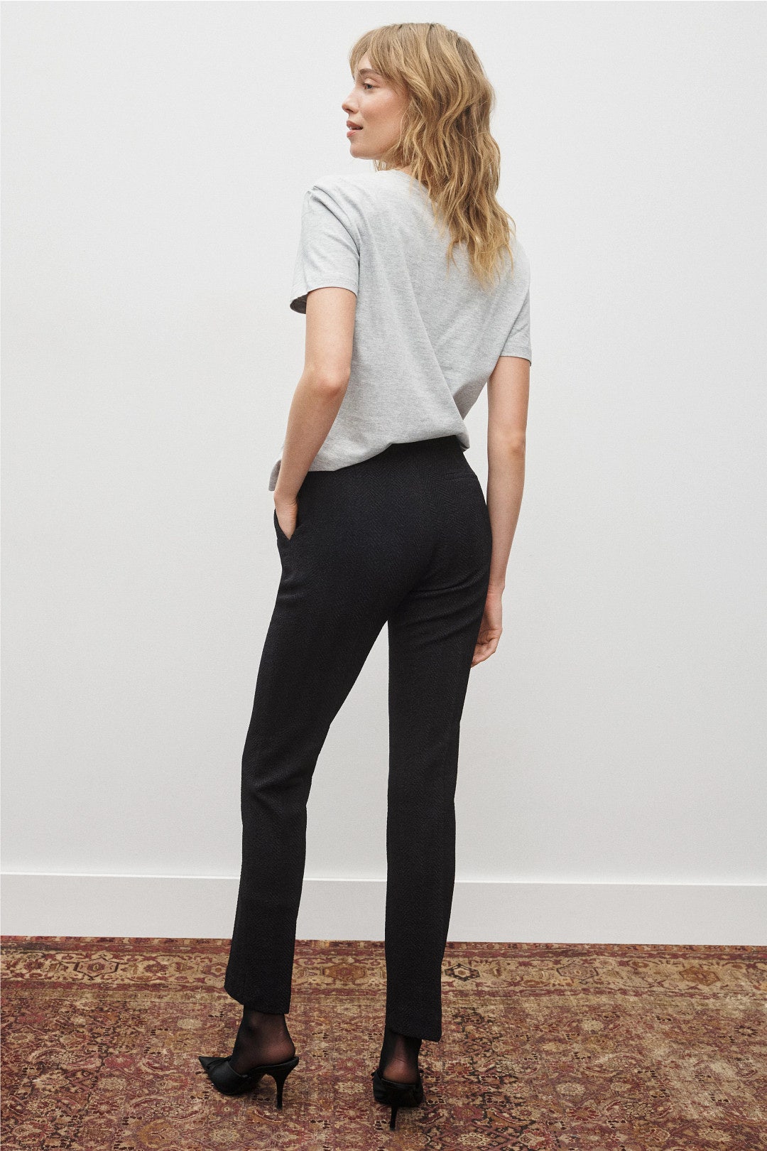 Houndstooth Slim Trouser by BOSS 2