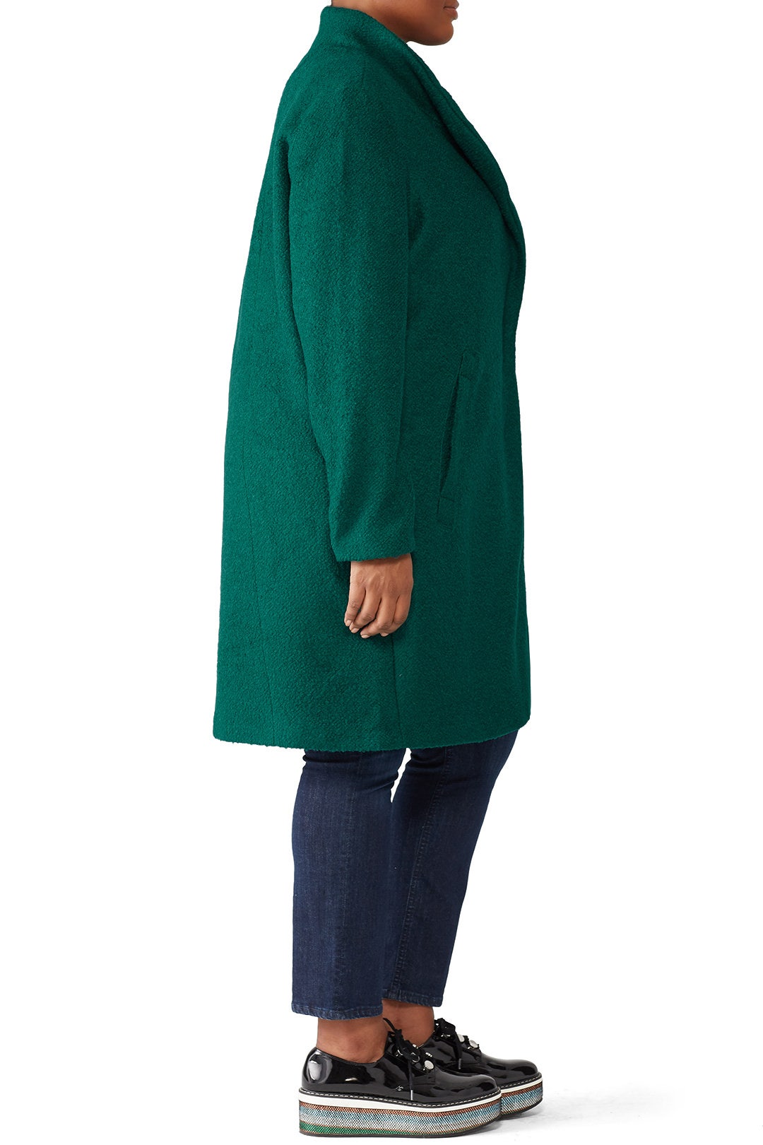 Drilla Boucle Coat by JUNAROSE 2