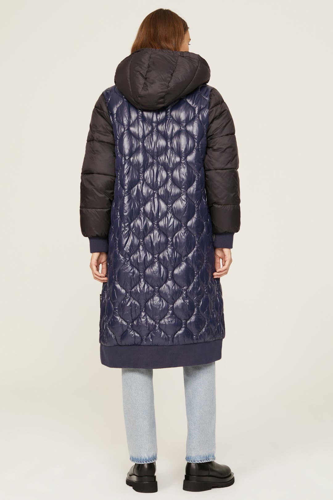 Long Quilted Puffer Coat by OOF | Rent the Runway