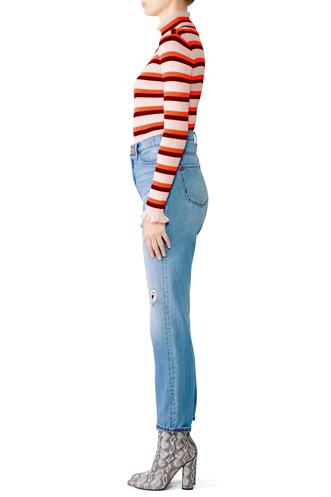 Striped Knit Turtleneck by Scotch & Soda 1