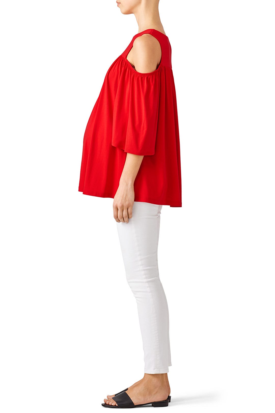 Cold Shoulder Maternity Top by Susana Monaco 1