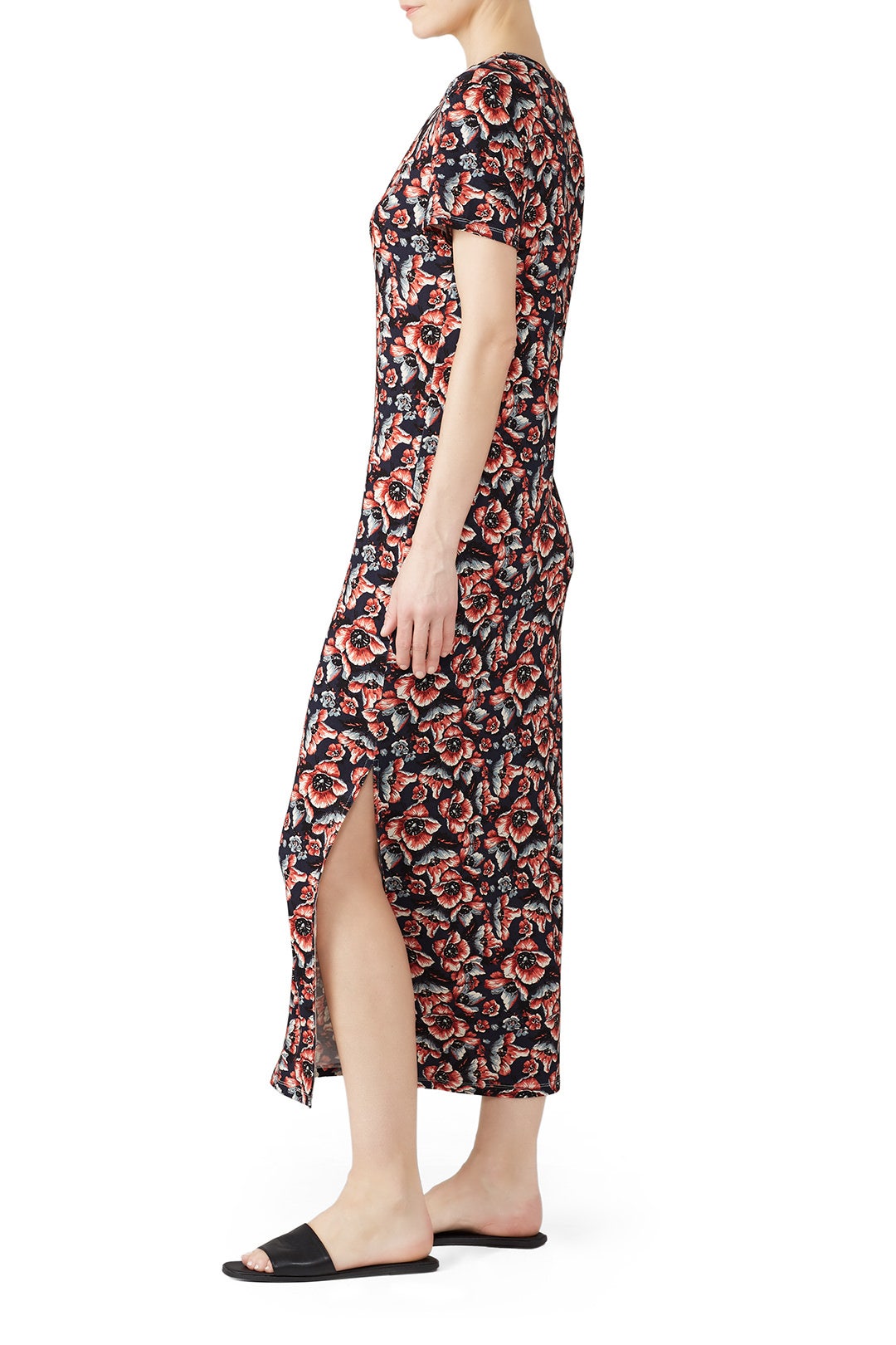 Maya Short Sleeve Dress by Just Female 1
