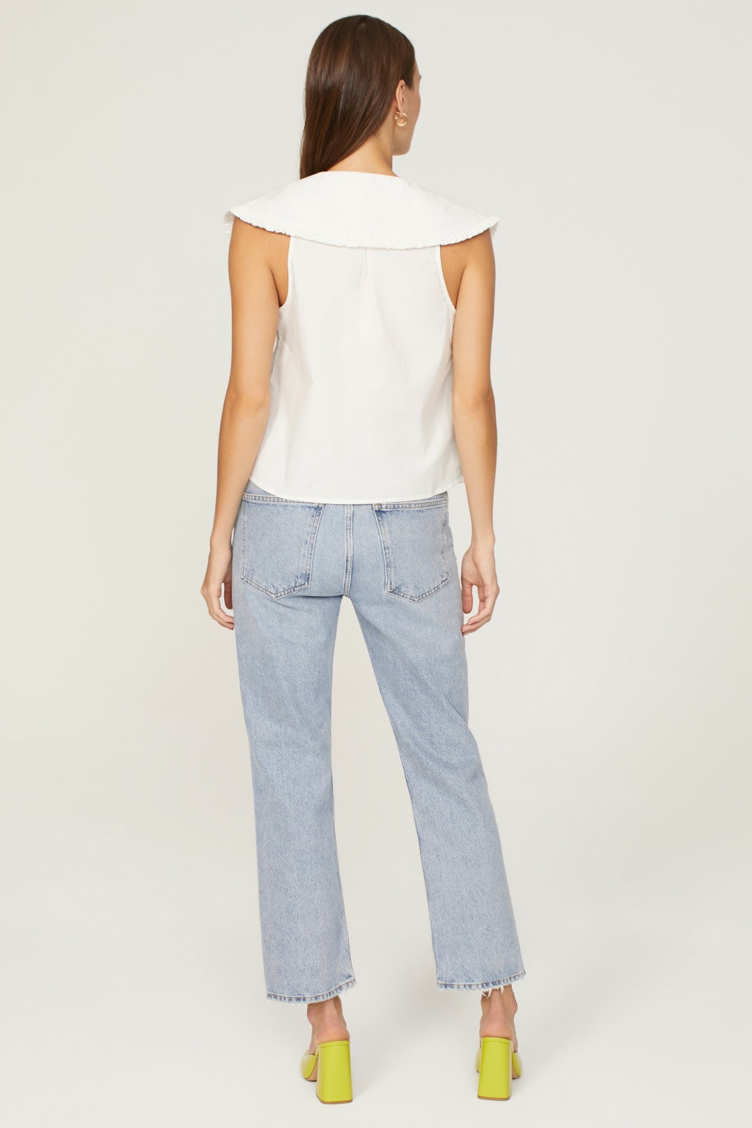 Ruffle Collar Top by WEWOREWHAT 2