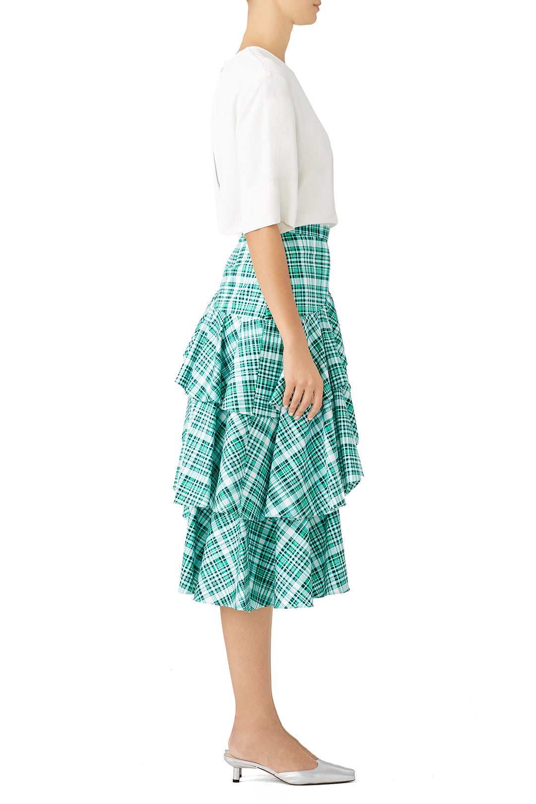Plaid Pippie Skirt by AMUR 1
