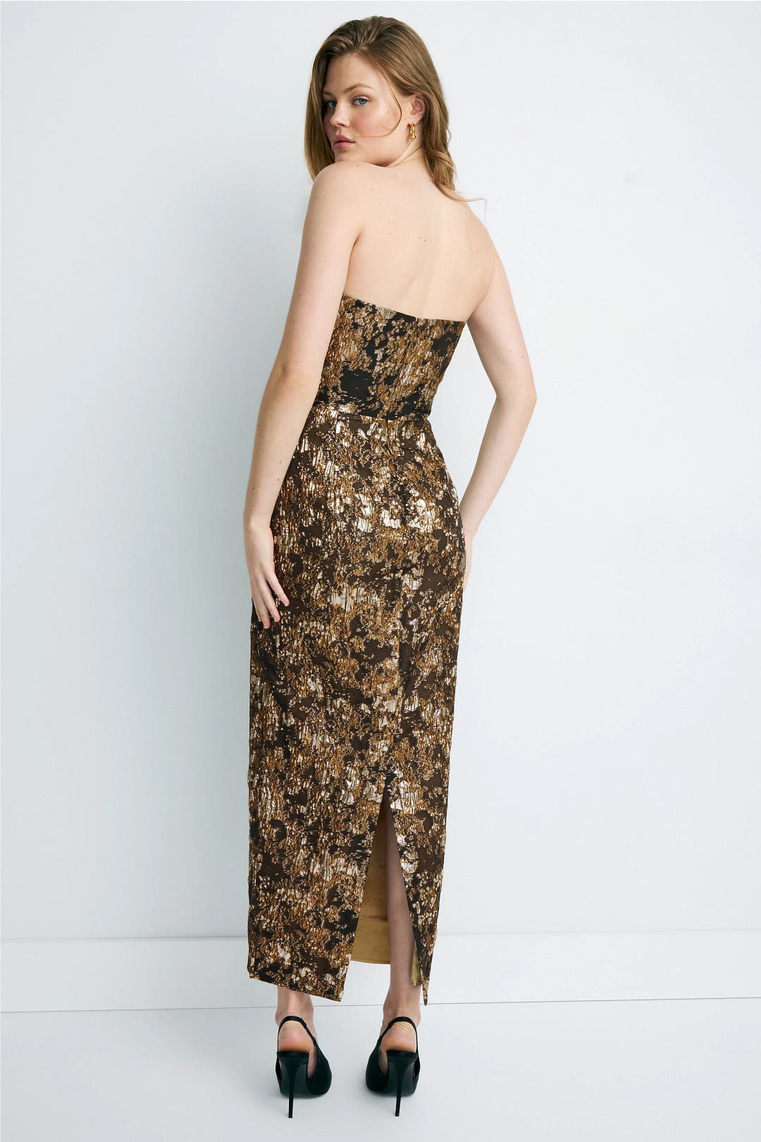 Jackie Jacquard Bow Bust Dress by Sau Lee | Rent the Runway