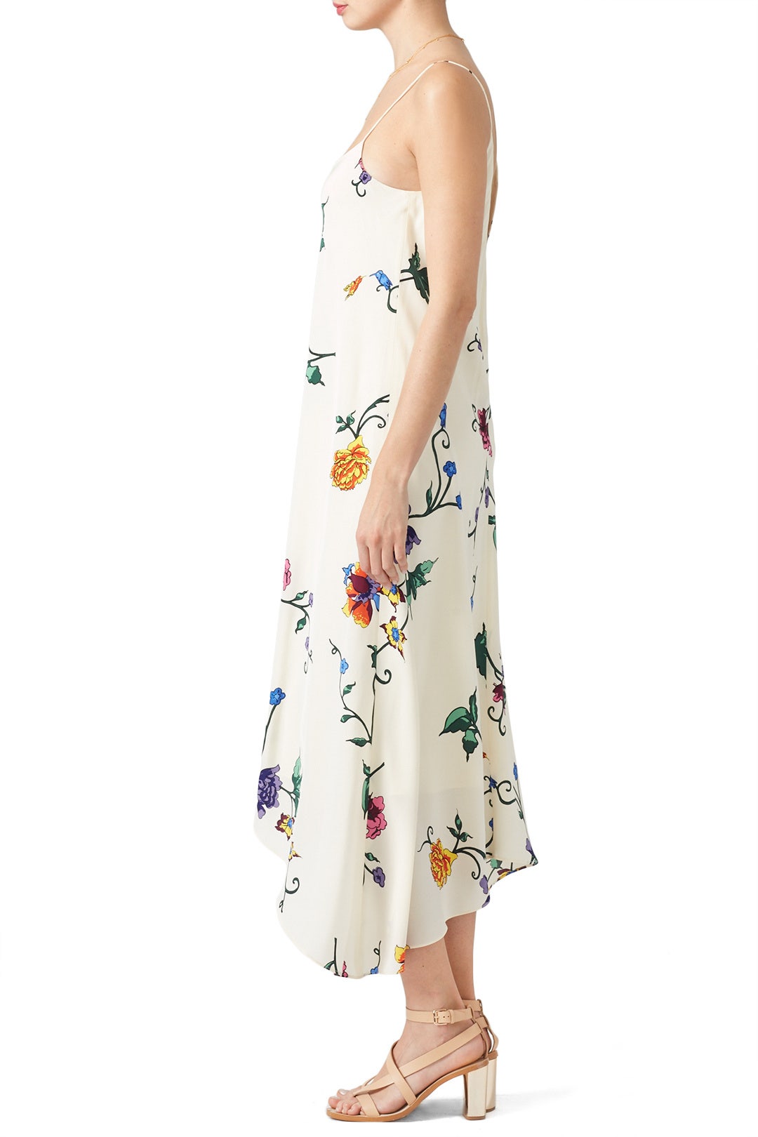 Bella Floral Handkerchief Maxi by Tibi 1