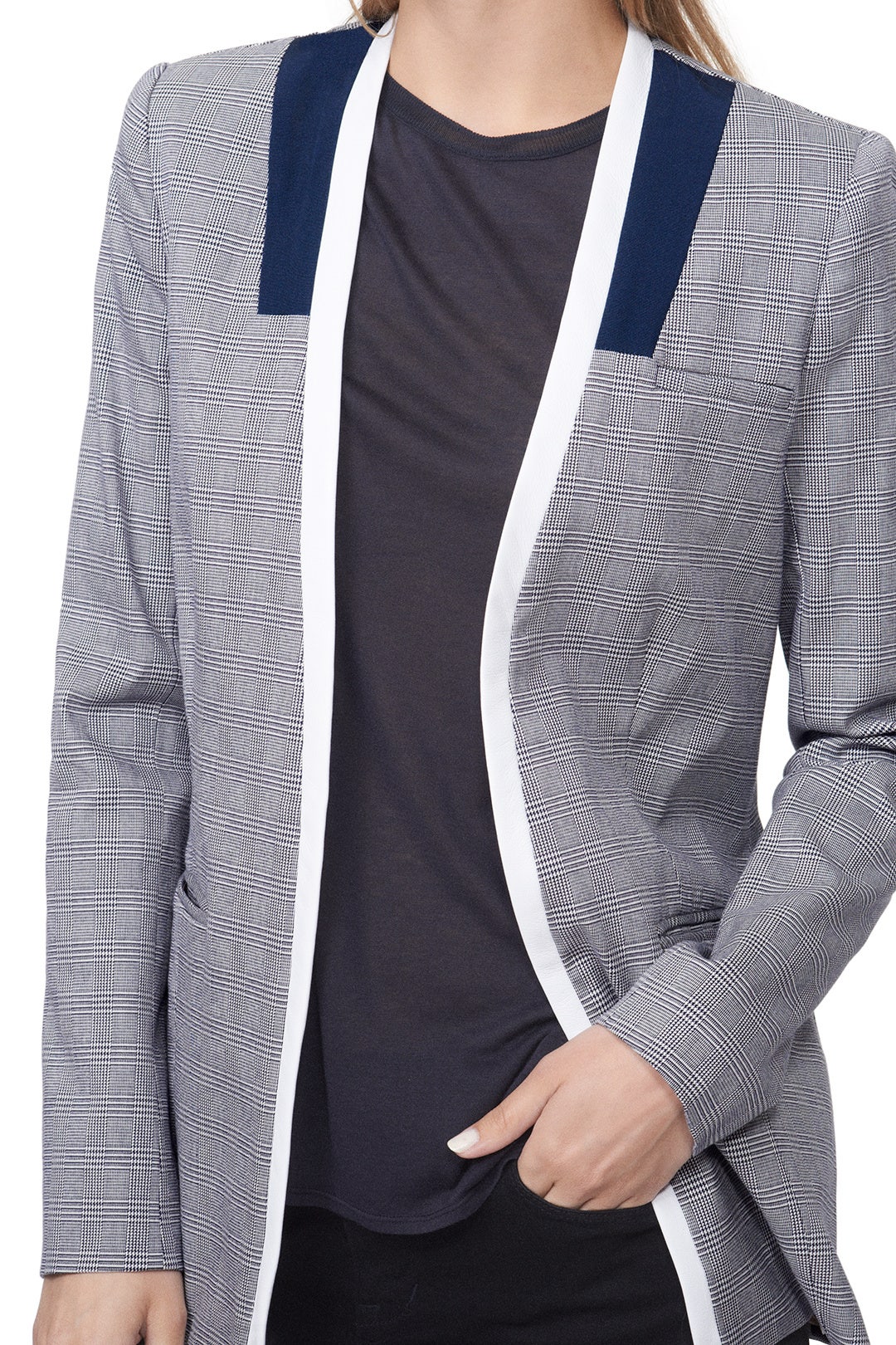 Glen Plaid Jacket by Yigal Azrouël 1
