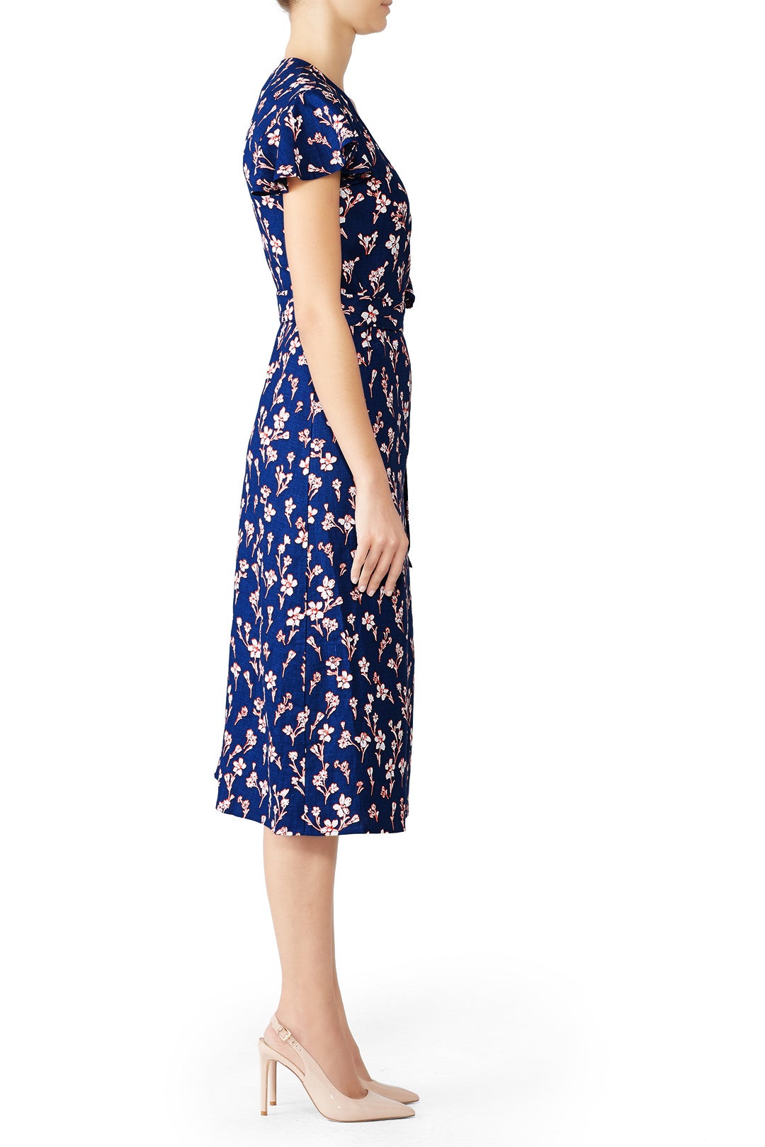 Floral Linen Wrap Dress by Draper James 1