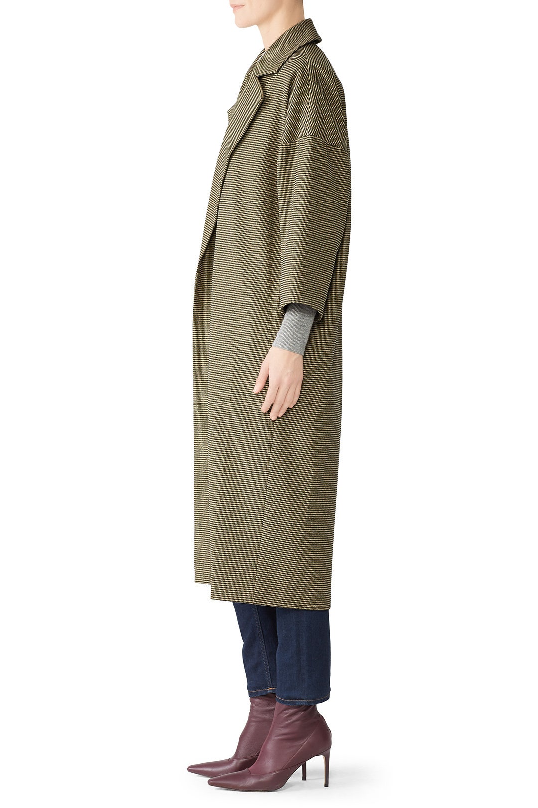 Drop Shoulder Trench Jacket by Derek Lam 10 Crosby 2