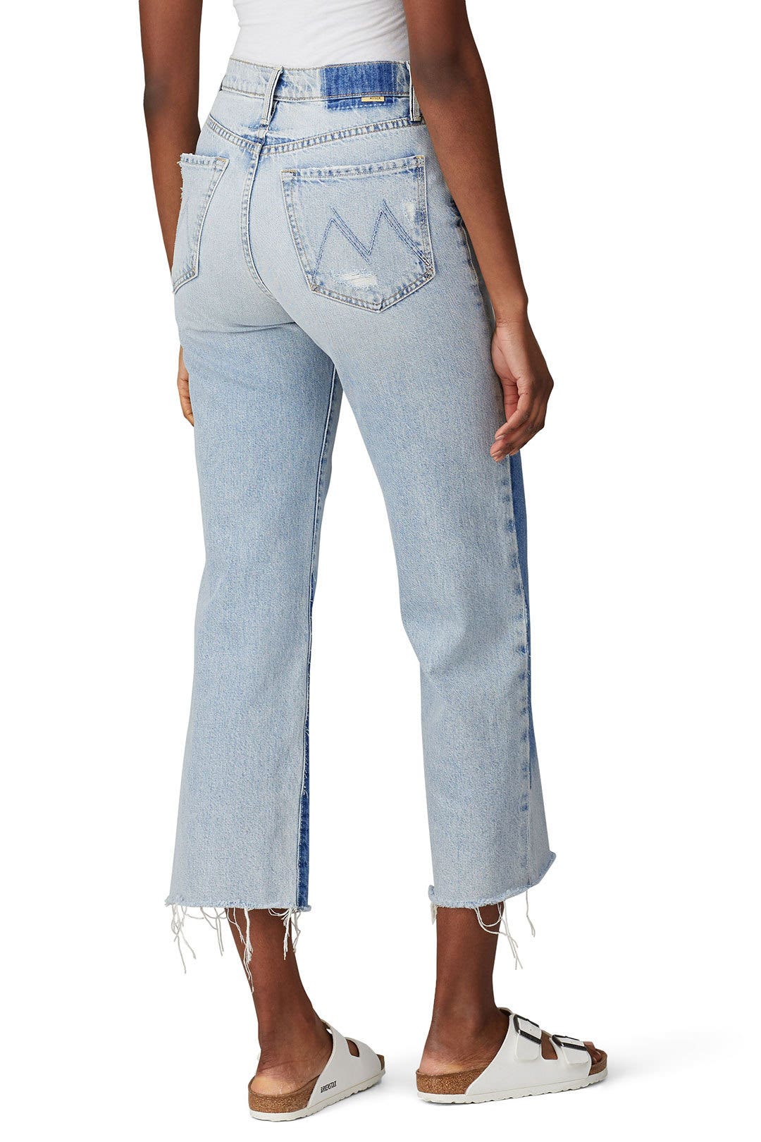 The Rampler Ankle Fray Jeans by MOTHER 2