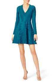 Teal Napa Knit Dress by Parker