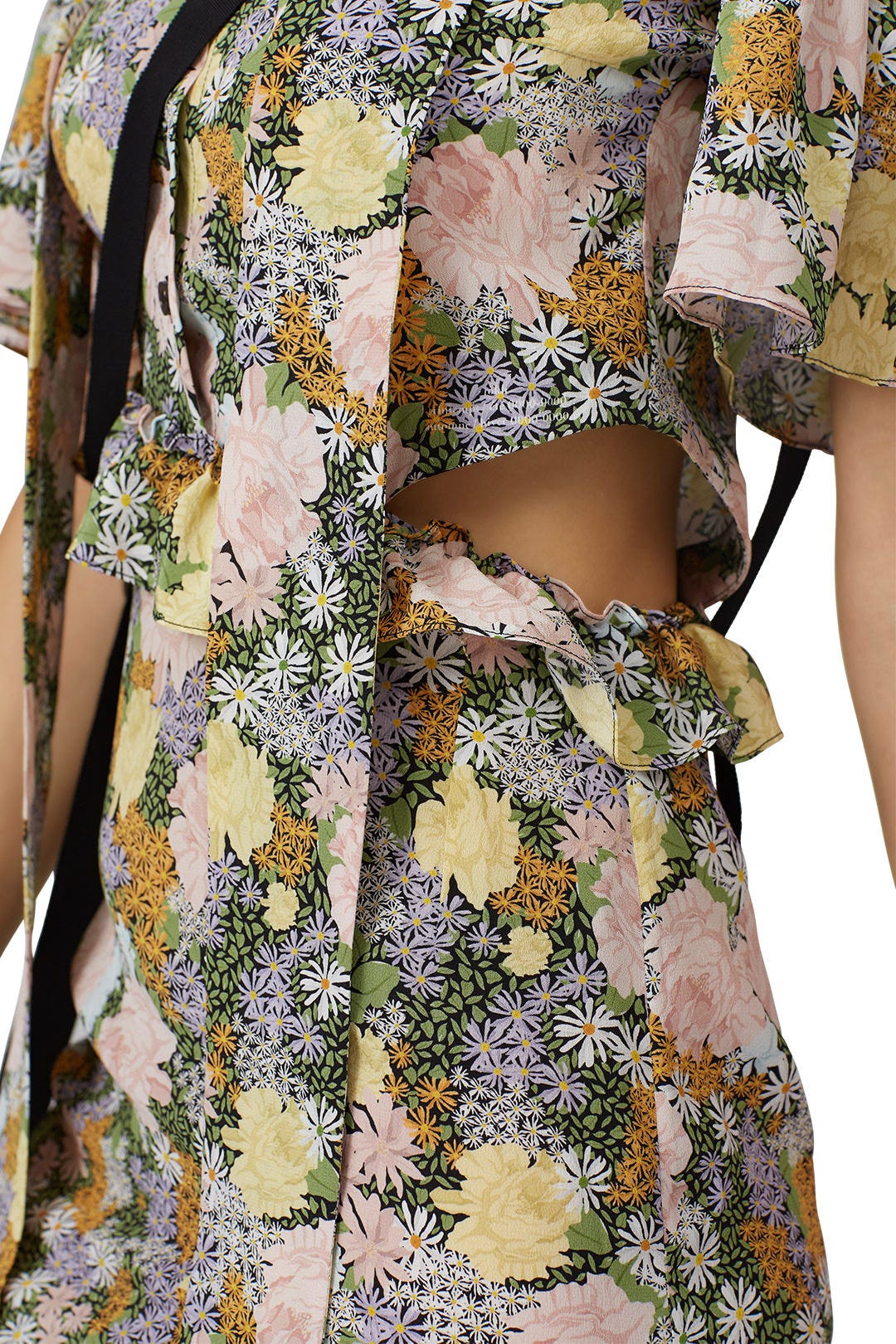 Split Frill Dress by rokh 2