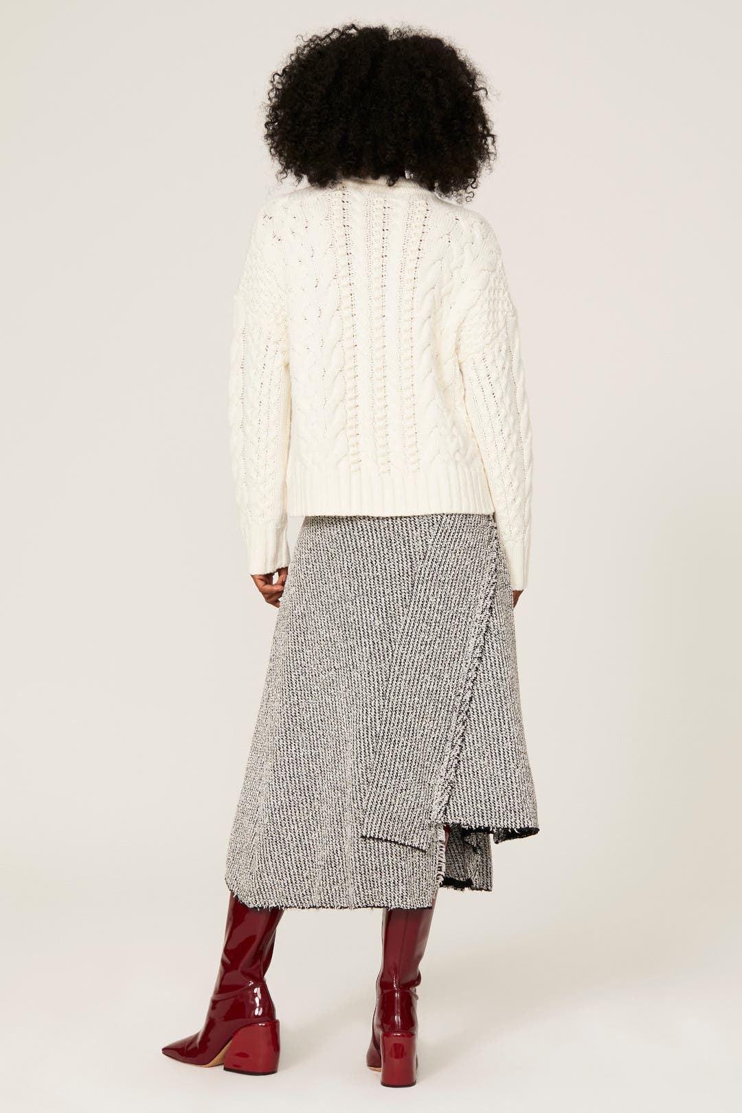 Cream Cable Knit Sweater by Jason Wu x RTR | Rent the Runway