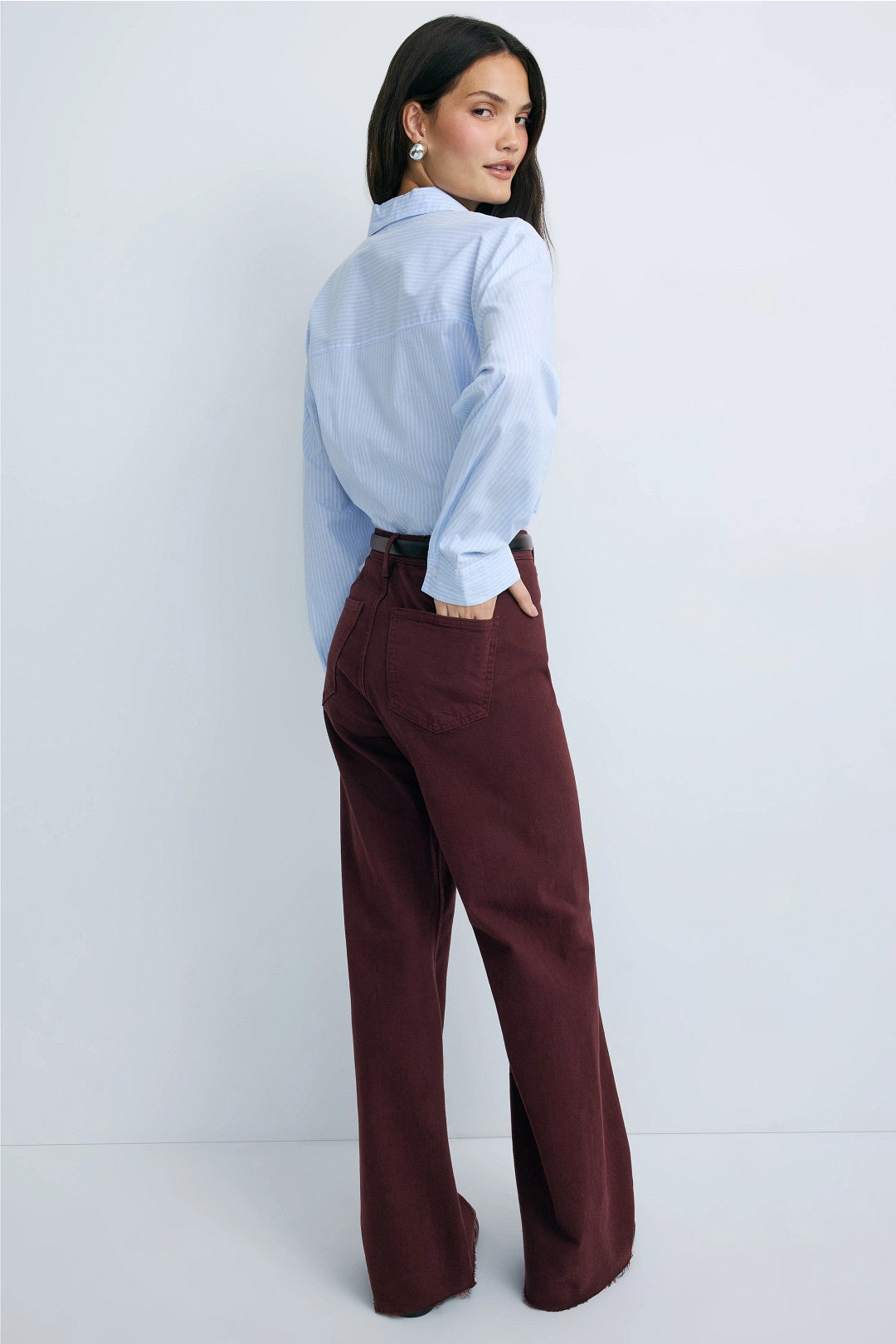 Penny High Rise Wide Leg Jeans
