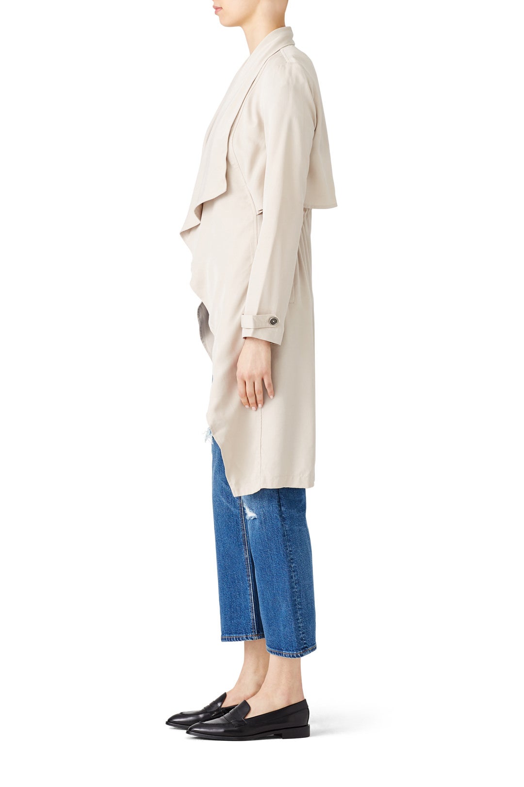 Anamaria Draped Coat by cupcakes and cashmere 2