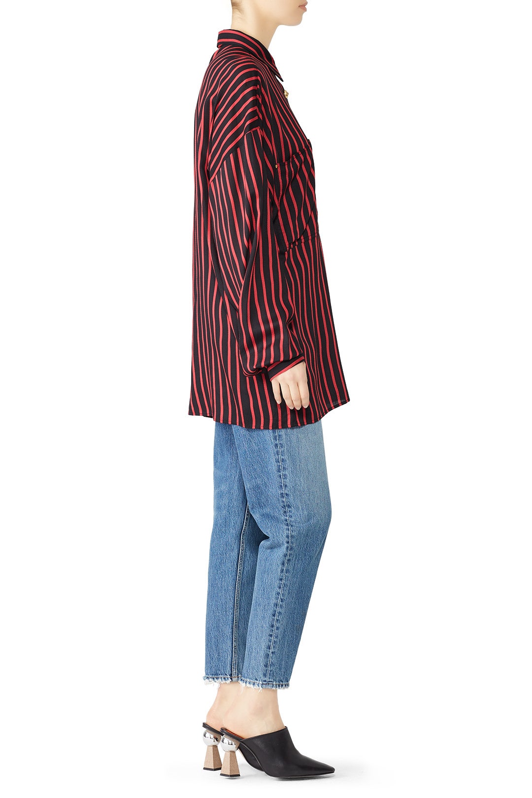 Oversize Stripe Shirt by The Kooples 1
