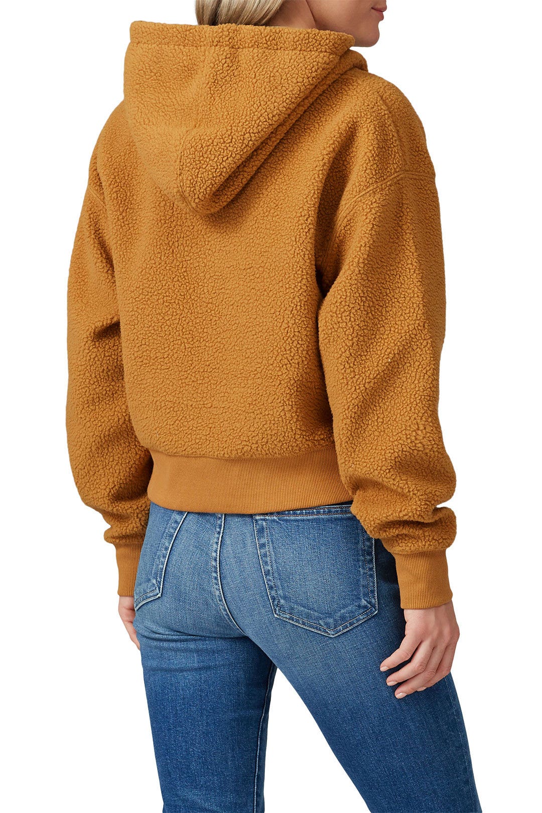 Faux Sherling Teddy Quarter Zip by Club Monaco 2