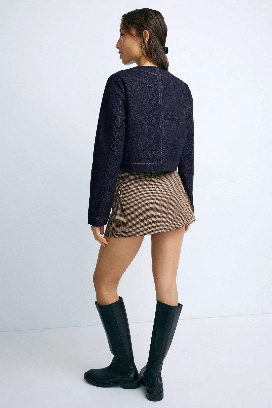 Button Front Denim Jacket by Derek Lam 10 Crosby x RTR 2