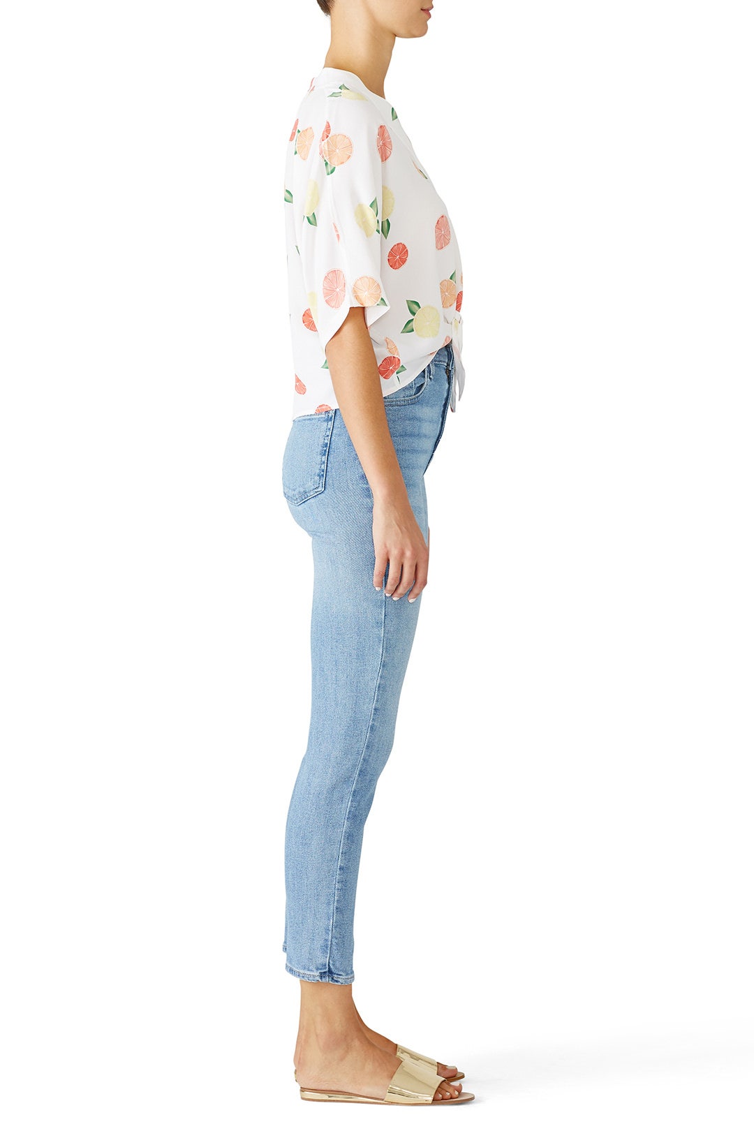 Fruit Print Thea Top by Rails 1