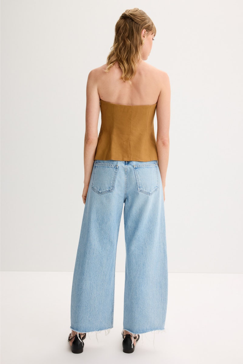 Low Curve Fray Jeans by AGOLDE - Photo 2