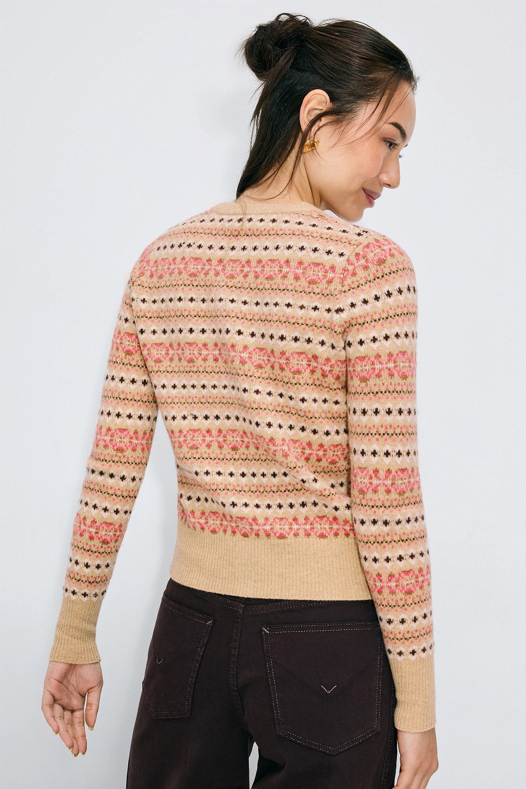 Rosie FairIsle Cardigan by Ann Mashburn 2