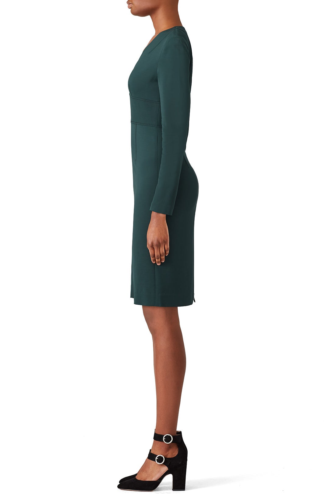 Green Tailored Dress by Diane von Furstenberg 1