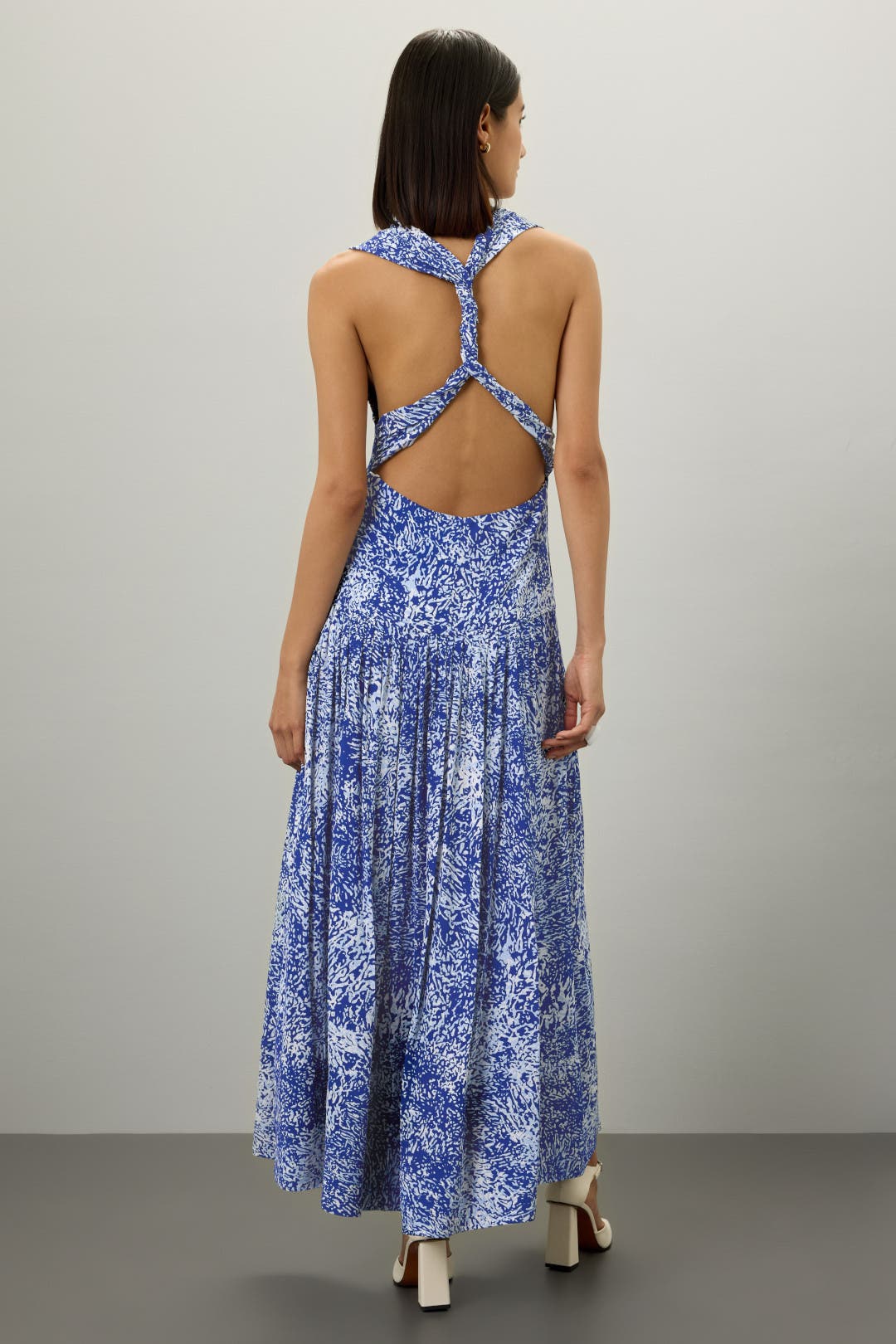 【Proenza Schouler】 Simoneプリント maxiドレス PROENZA SCHOULER Simone pleated printed crepe maxi dress