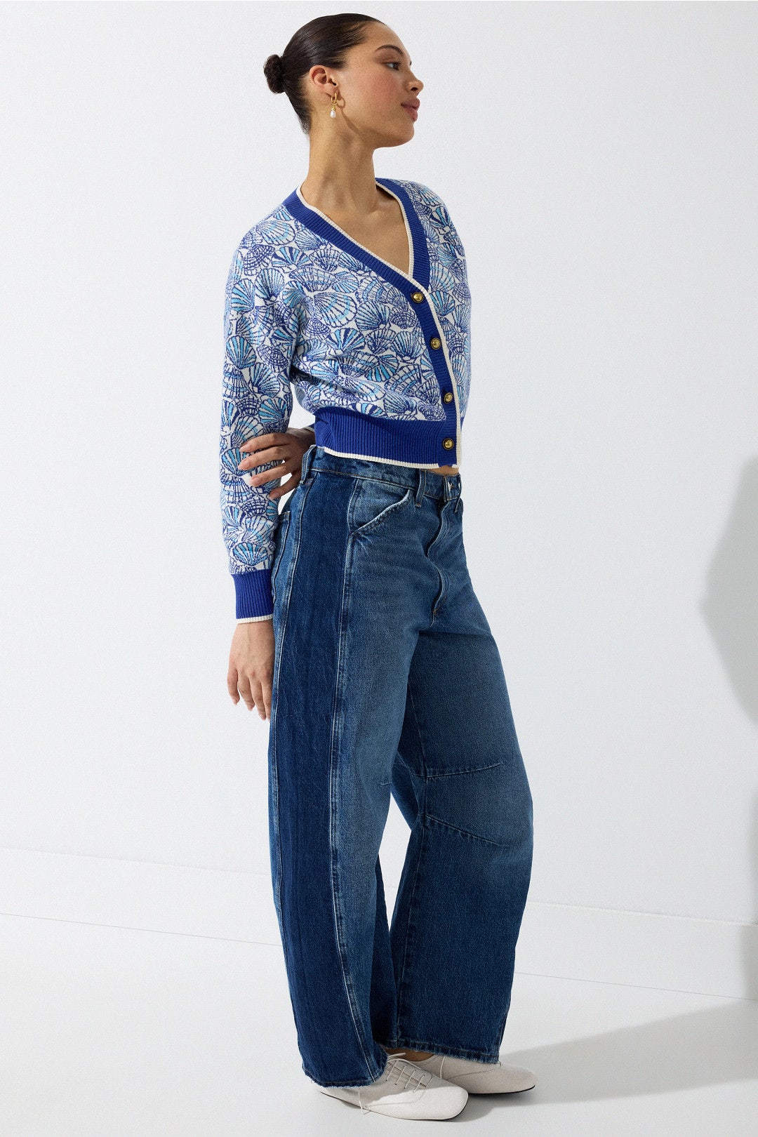 Blue Ana Cardigan by Rachel Antonoff 1