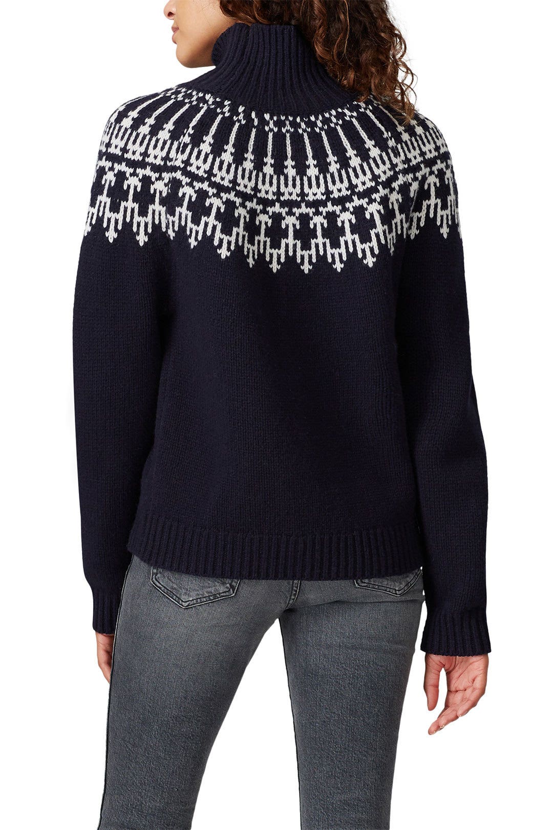 Navy Fair Isle Sweater by Tory Sport 2