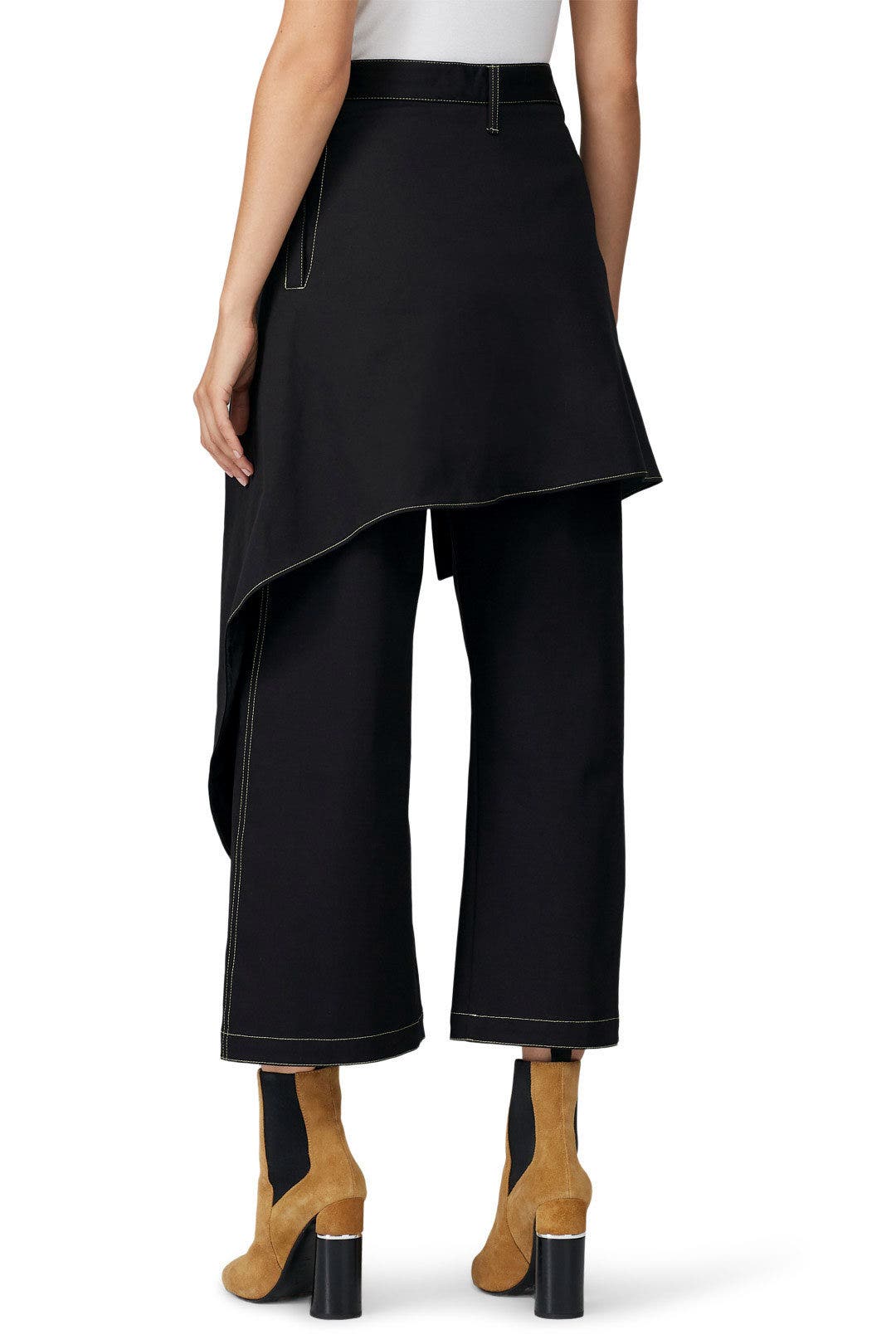 Large Ribbon Black Pants by Victoria / Tomas 2