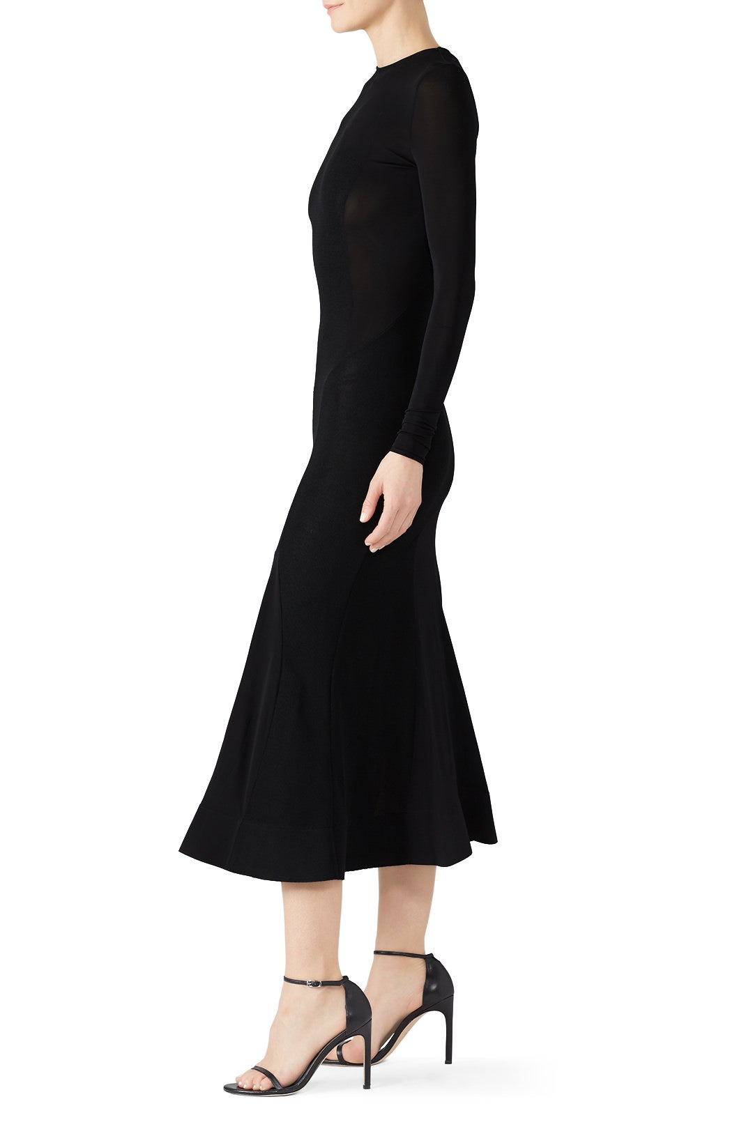 Long Sleeve Full Circle Dress by Esteban Cortazar 2