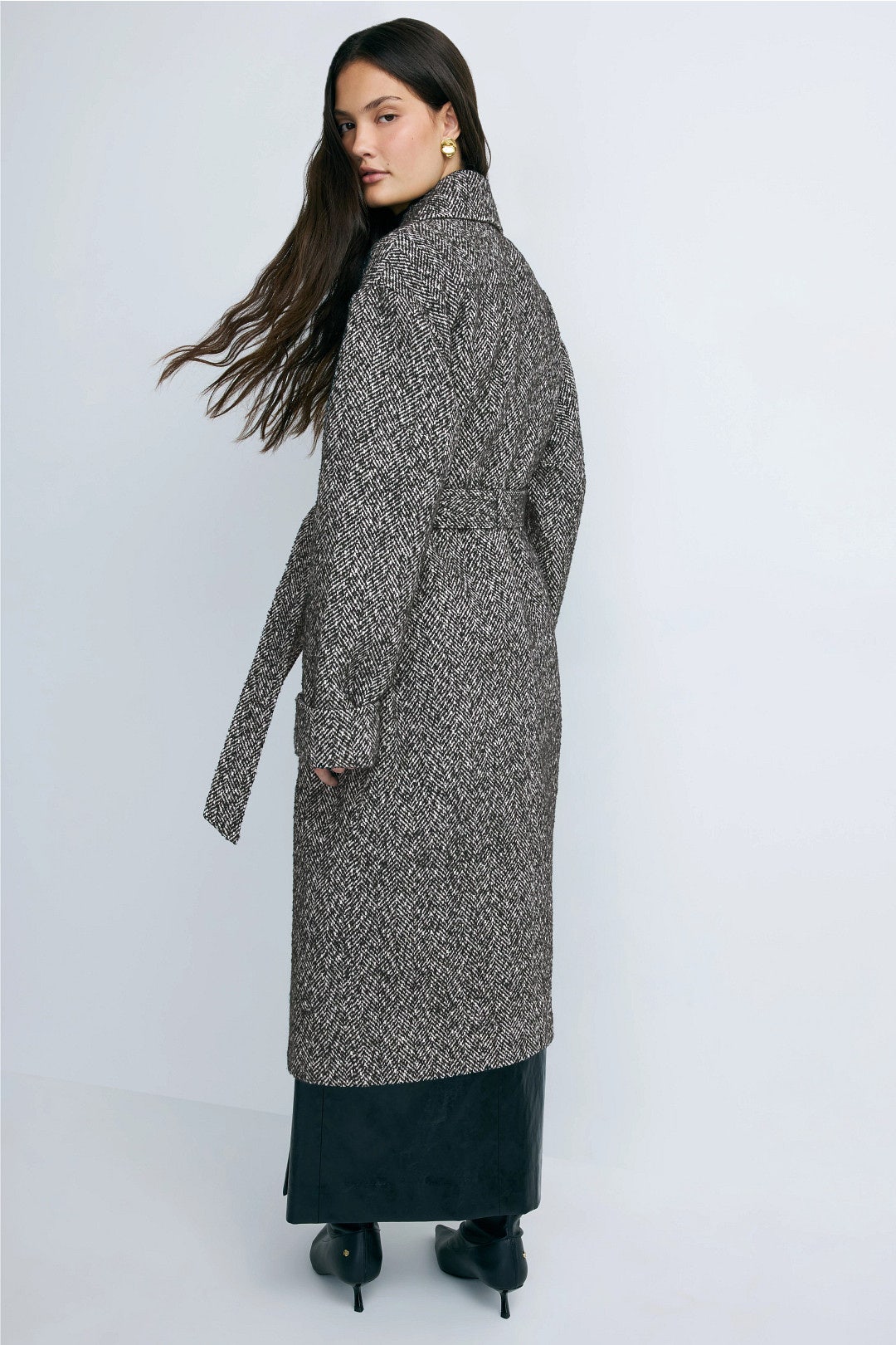 Tie Waist Coat by Ronny Kobo x RTR 2