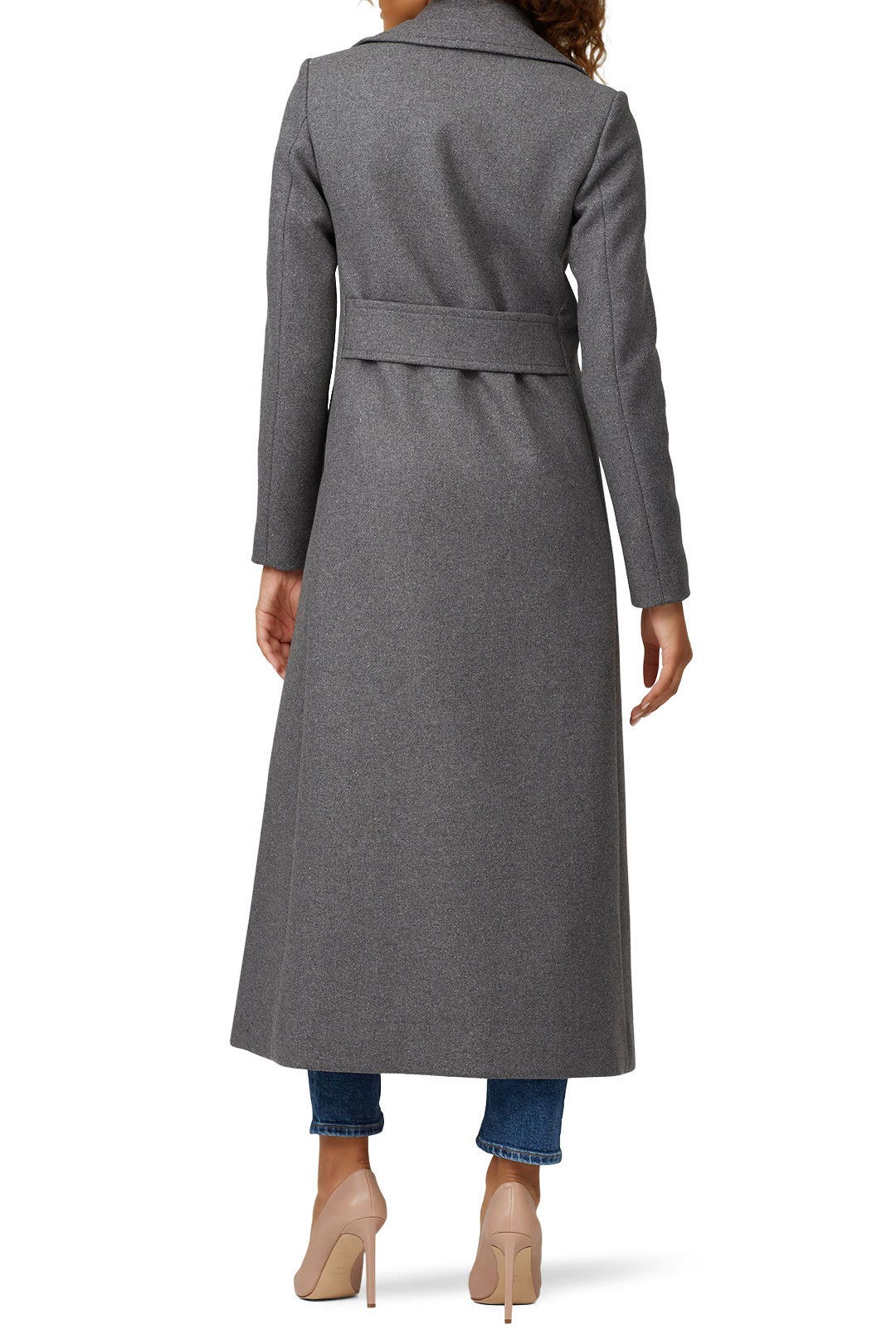 Dark Cloud Wool Coat by Tory Burch 1