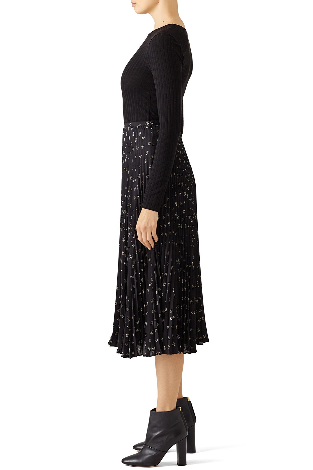 Ditsy Floral Skirt by VINCE. 2