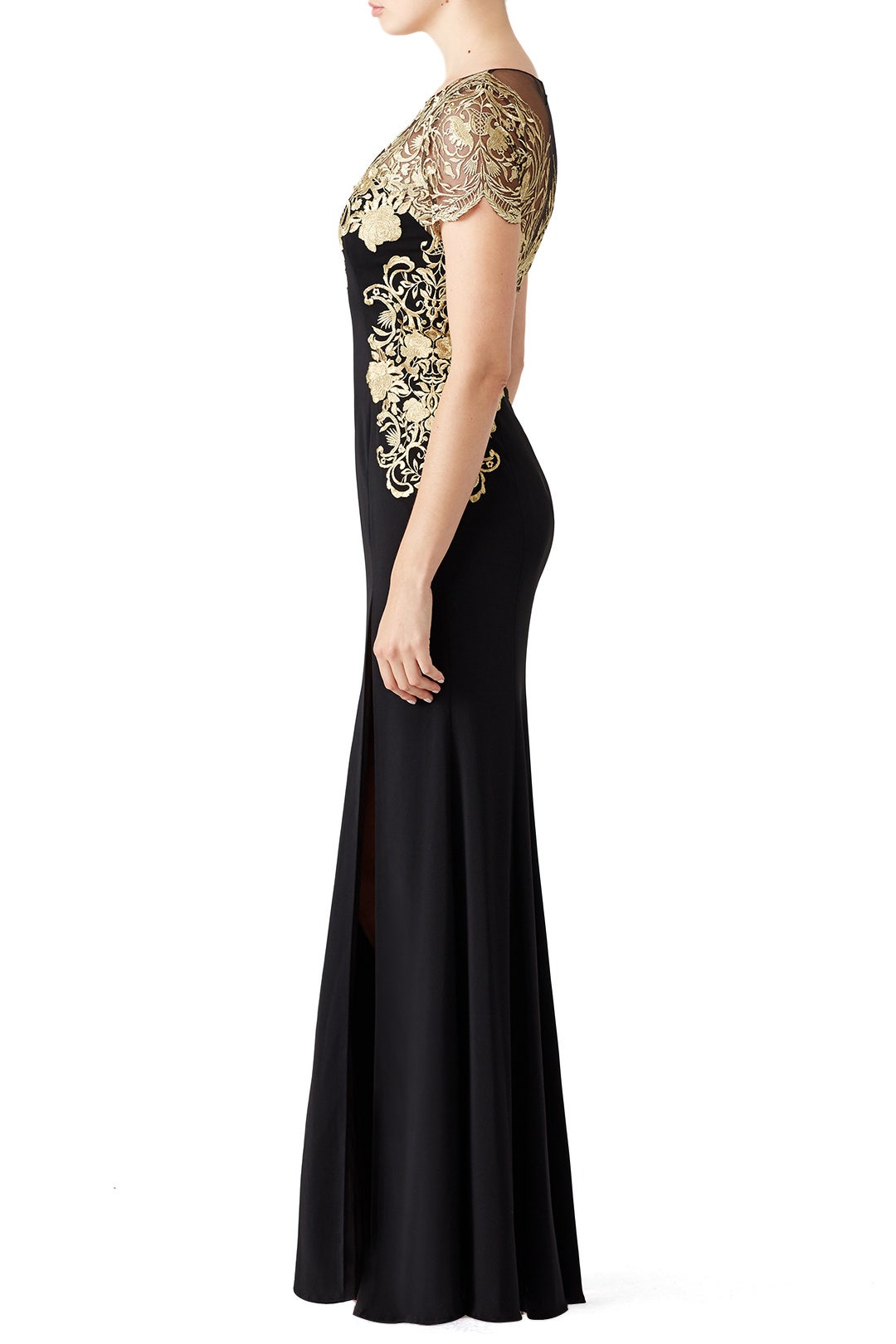 Gilded Gate Sweetheart Gown by Marchesa Notte 2