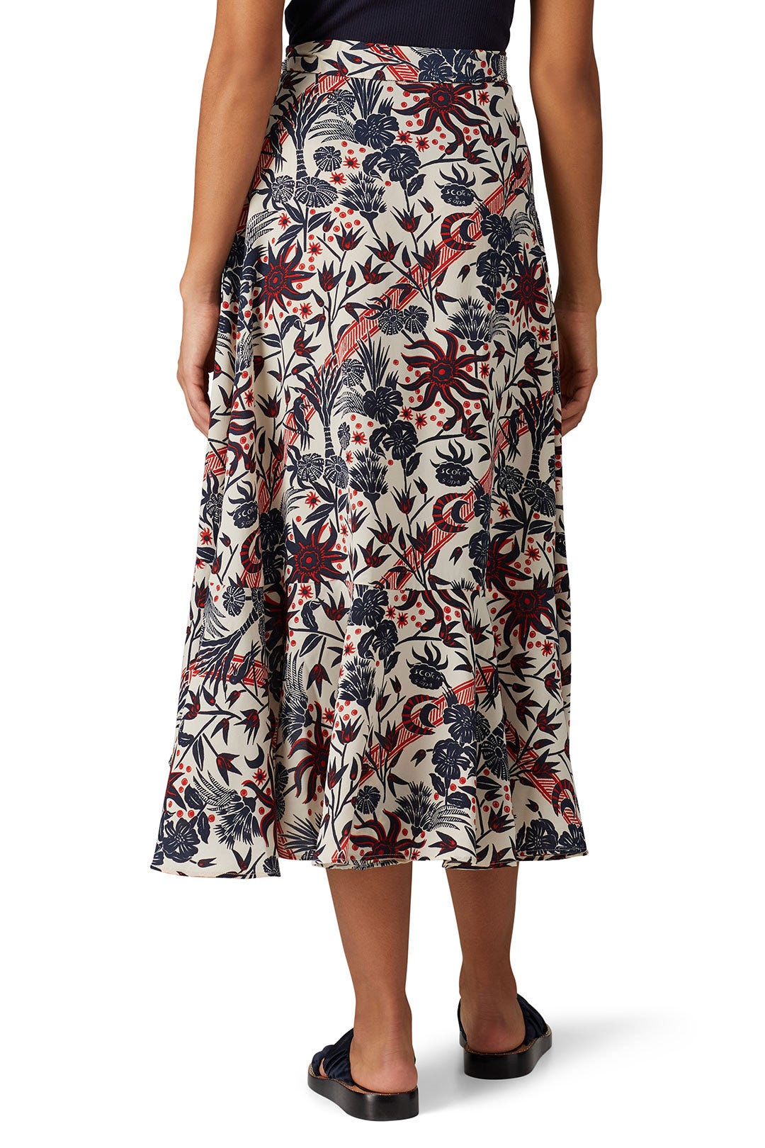 Midi Allover Printed Skirt by Scotch & Soda 1
