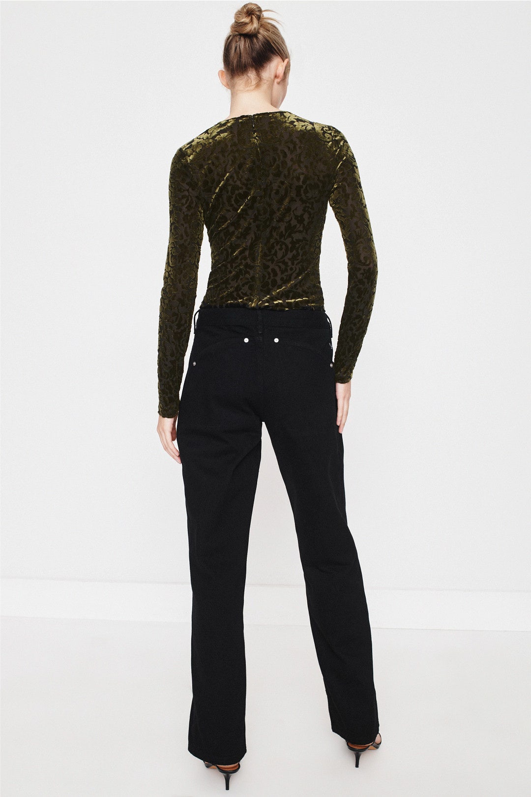 Velvet Burnout Long Sleeve Top by Sea NY x RTR 2