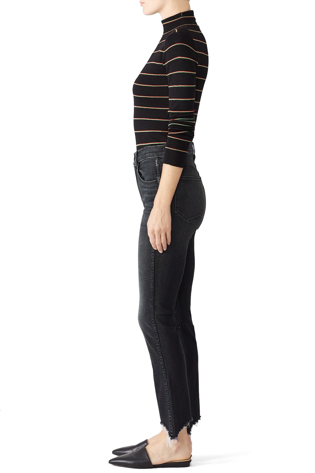 W3 Straight Authentic Crop Jeans by 3x1 2