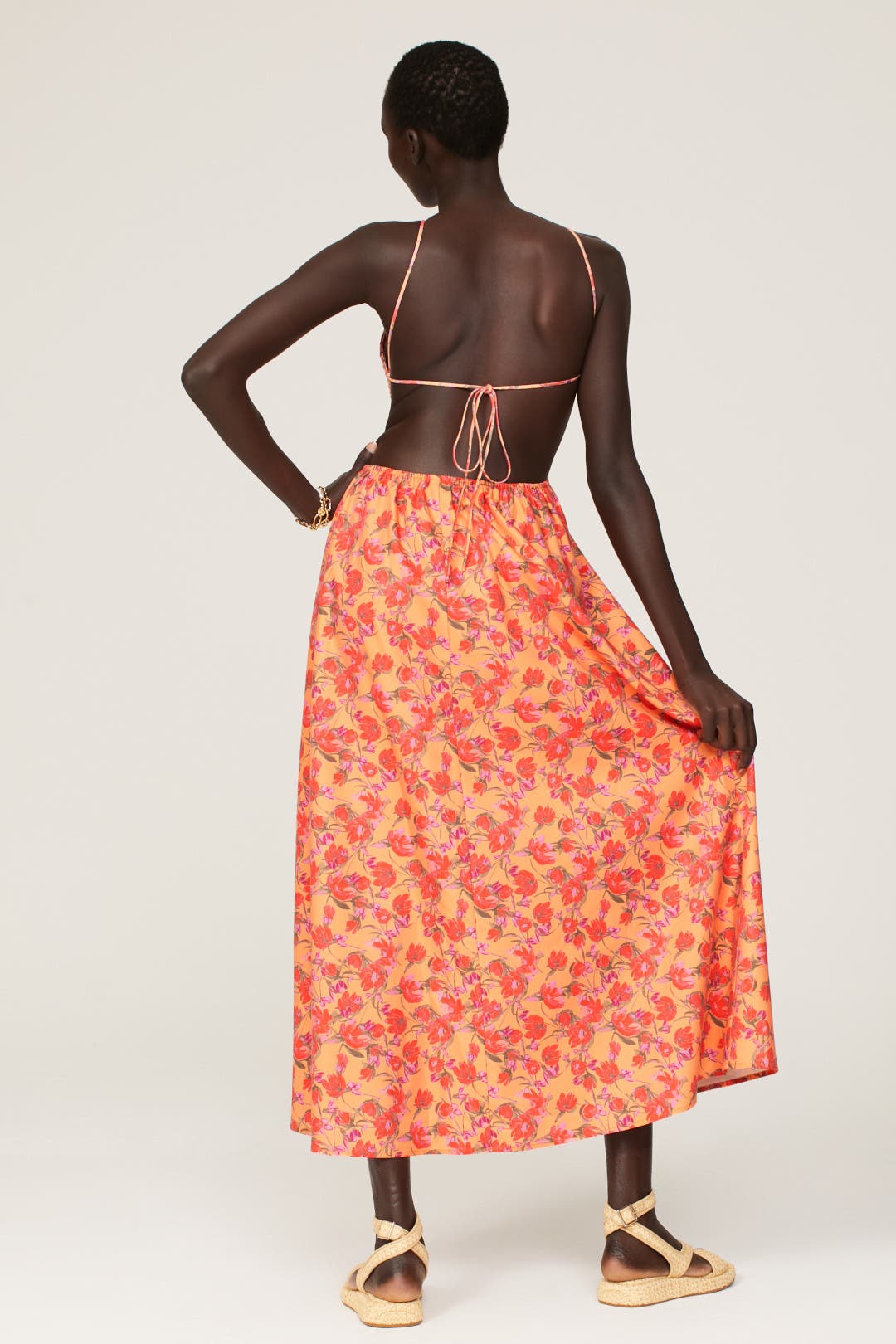 Floral Smocked Midi Dress by Louna | Rent the Runway