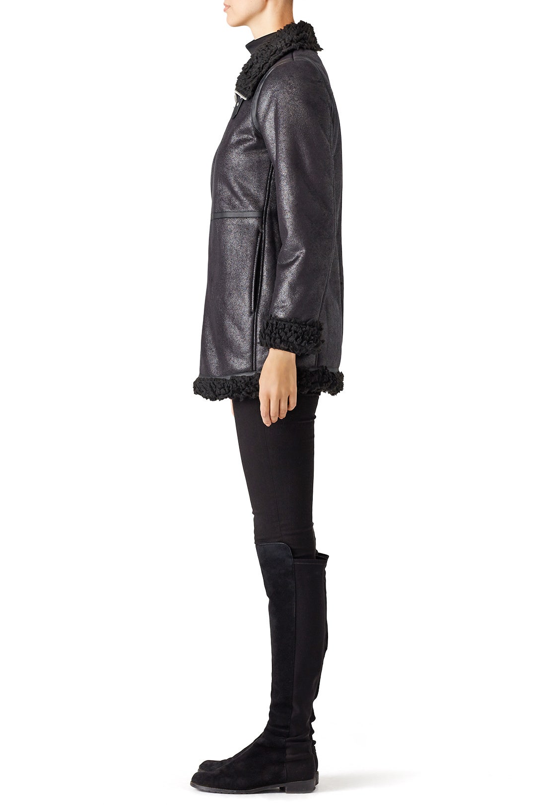 Black Jules Coat by Marc New York 1