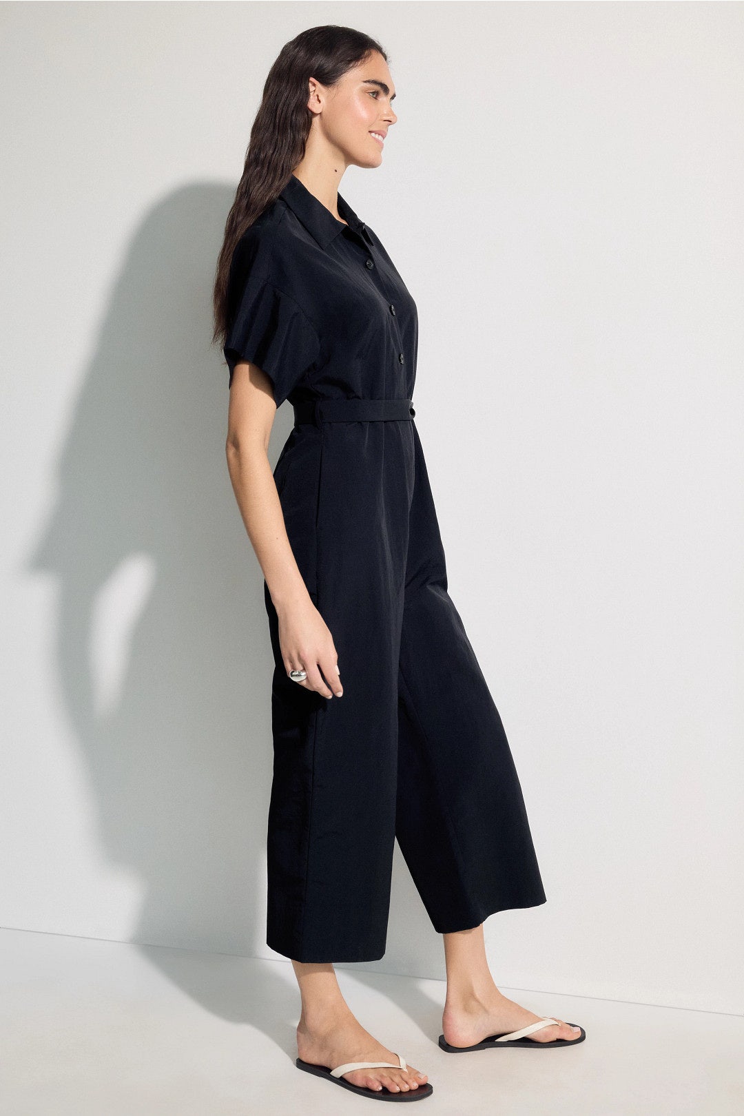 Belted Jumpsuit by N Natori 1