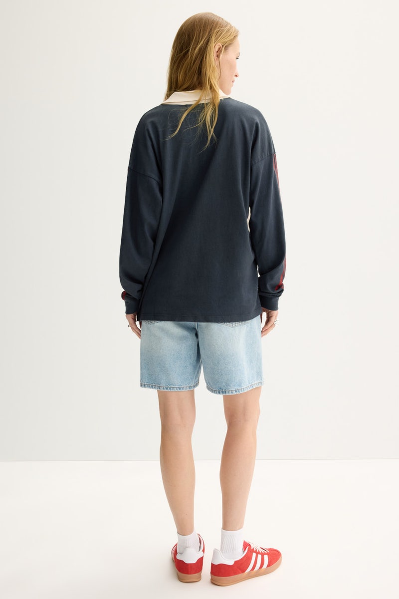 Bisou Rugby Long Sleeve Shirt by DAYDREAMER - Photo 2