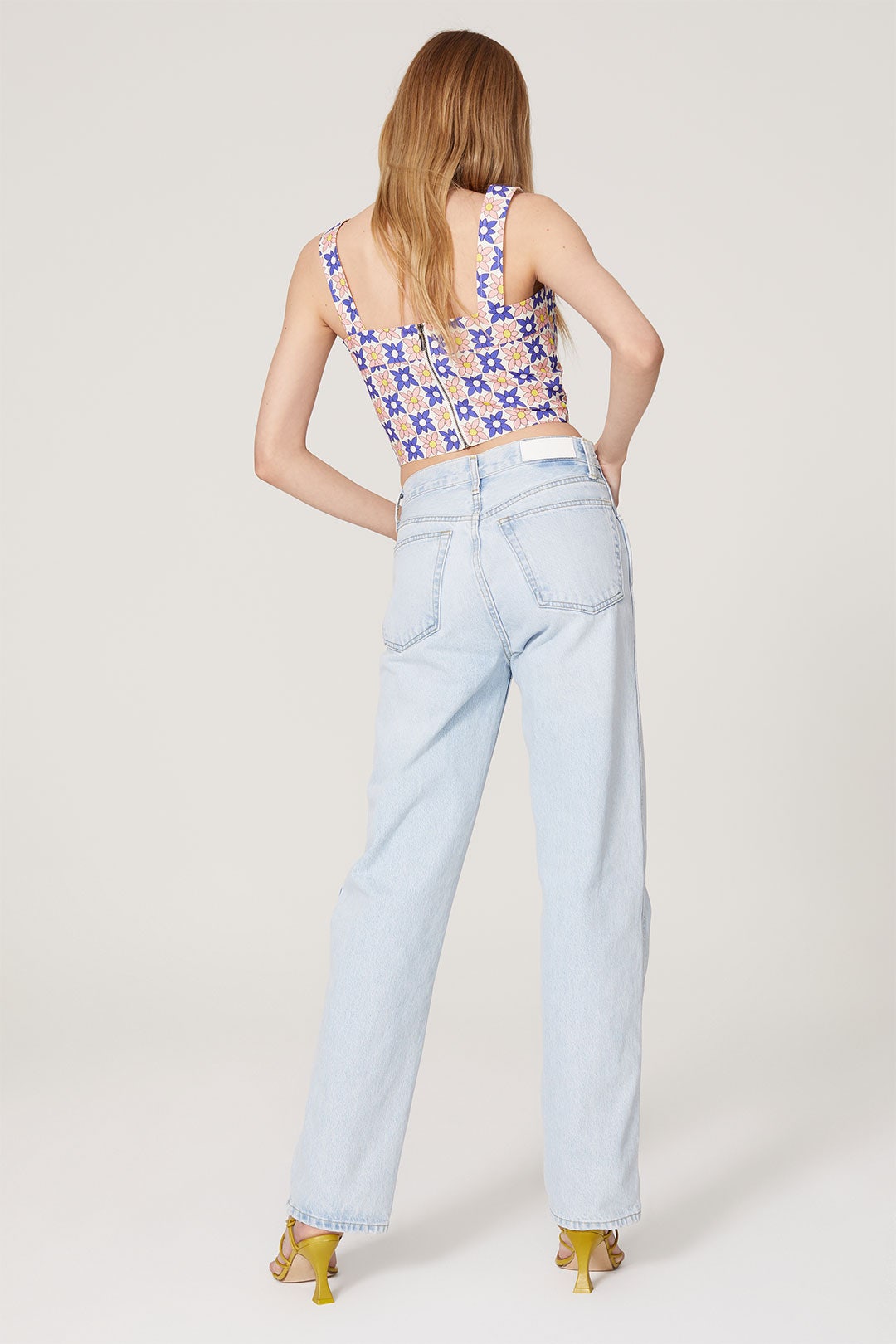 Daisy Field Crop Top by Nicole Miller 2
