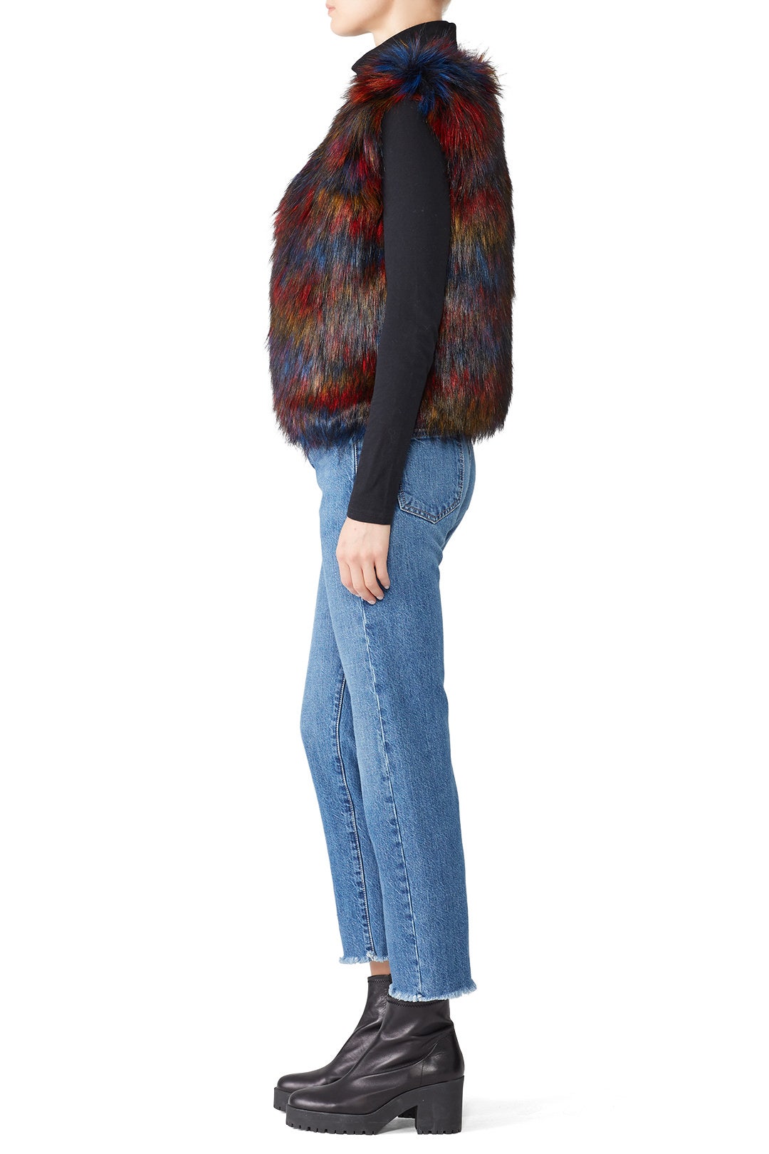 Ramos Faux Fur Vest by RAGA 1