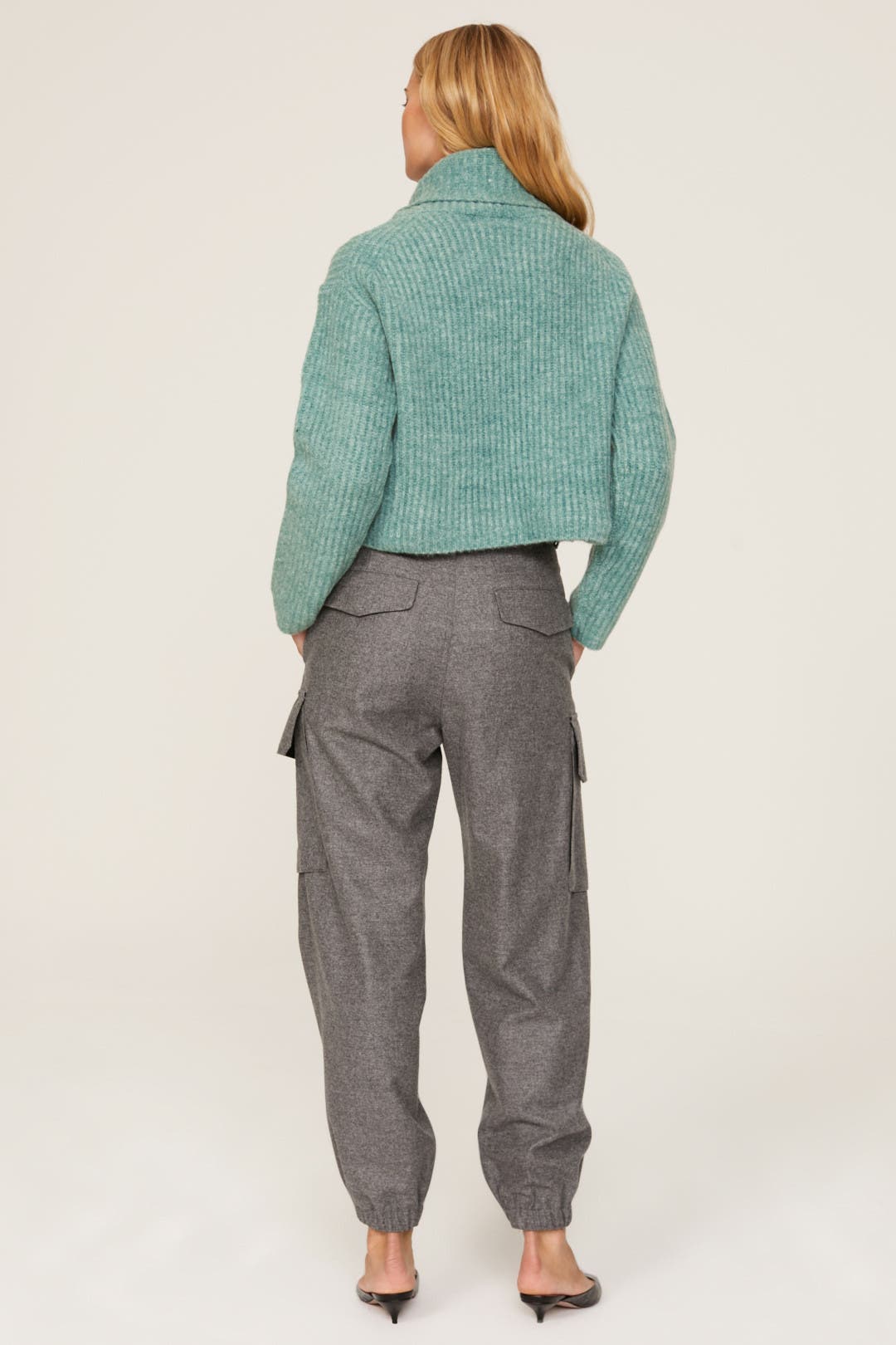 Cropped Chunky Sweater by Thakoon x RTR | Rent the Runway