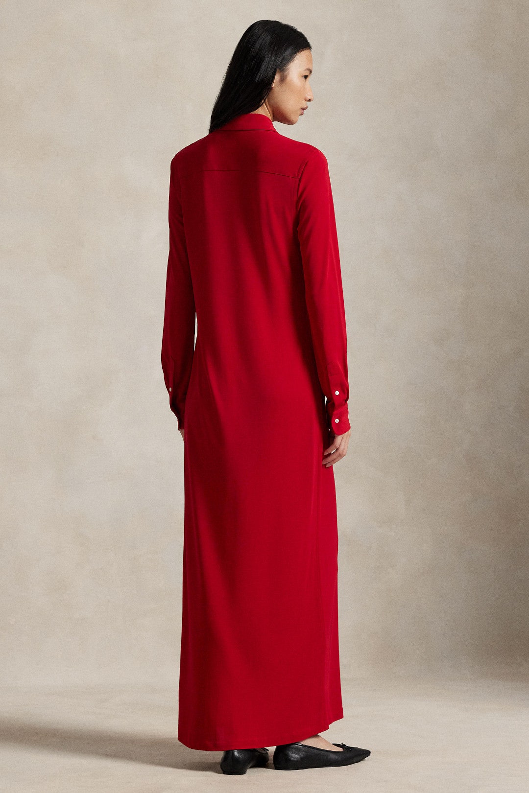 Collared Long Sleeve Shirt Dress by Polo Ralph Lauren 2