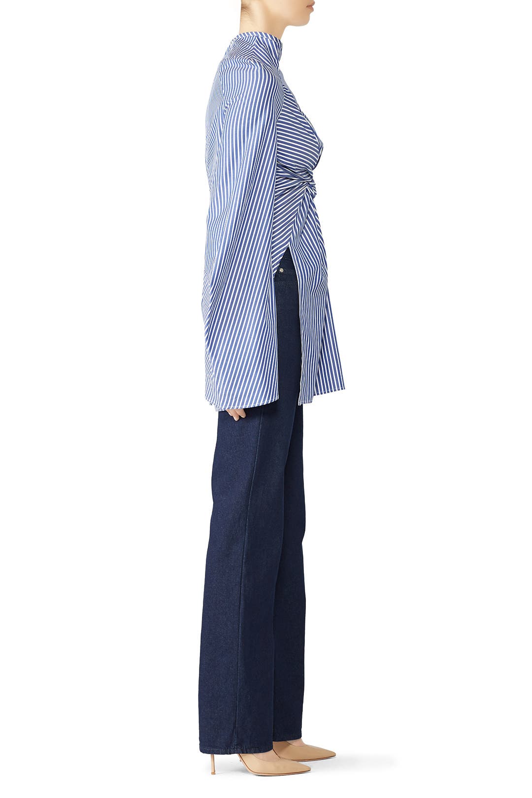 Asymmetrical Twist Top by Sid Neigum | Rent the Runway