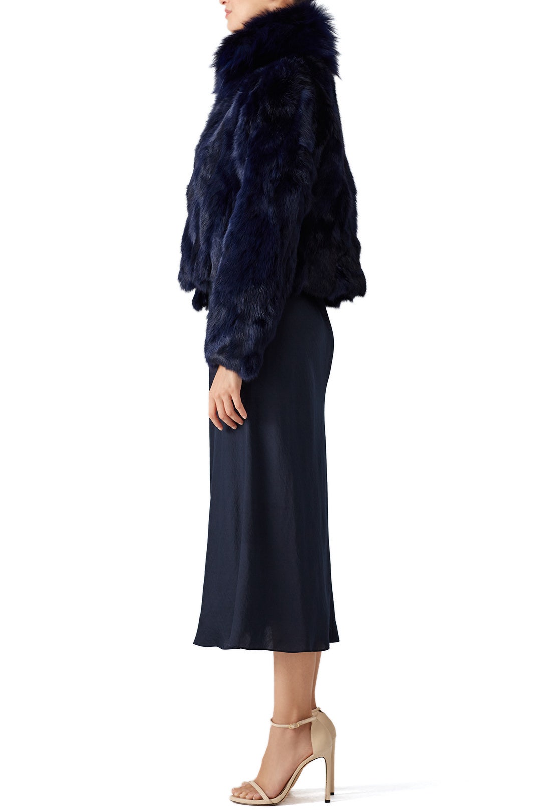 Navy Tillie Jacket by Adrienne Landau 1