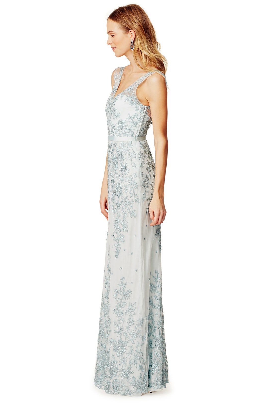 Aqua Amira Gown by CATHERINE DEANE 2